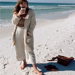 SOLAI The Label Luca Linen Pants Small